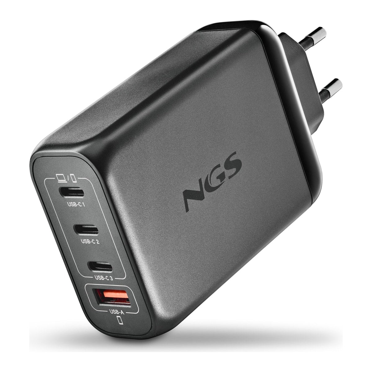 NGS ULTRARAPIDO140W carregador de 4 portas 3USB-C 1 US